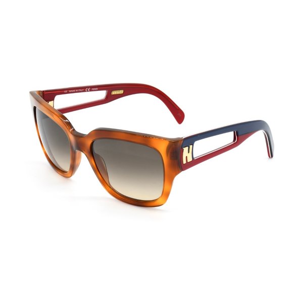 Fendi Blonde Havana Brown Gradient Sunglasses - Picture 3 of 7